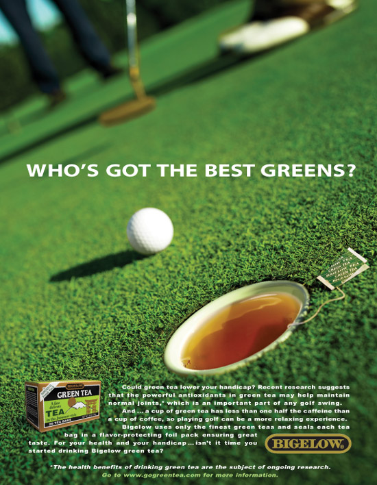 Tea off in August with Bigelow Tea for National Golf Month! – Bigelow ...