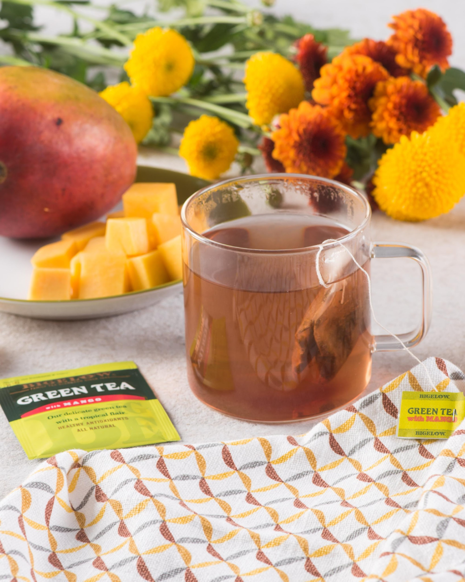 All The Reasons To Try Bigelow Green Tea With Mango