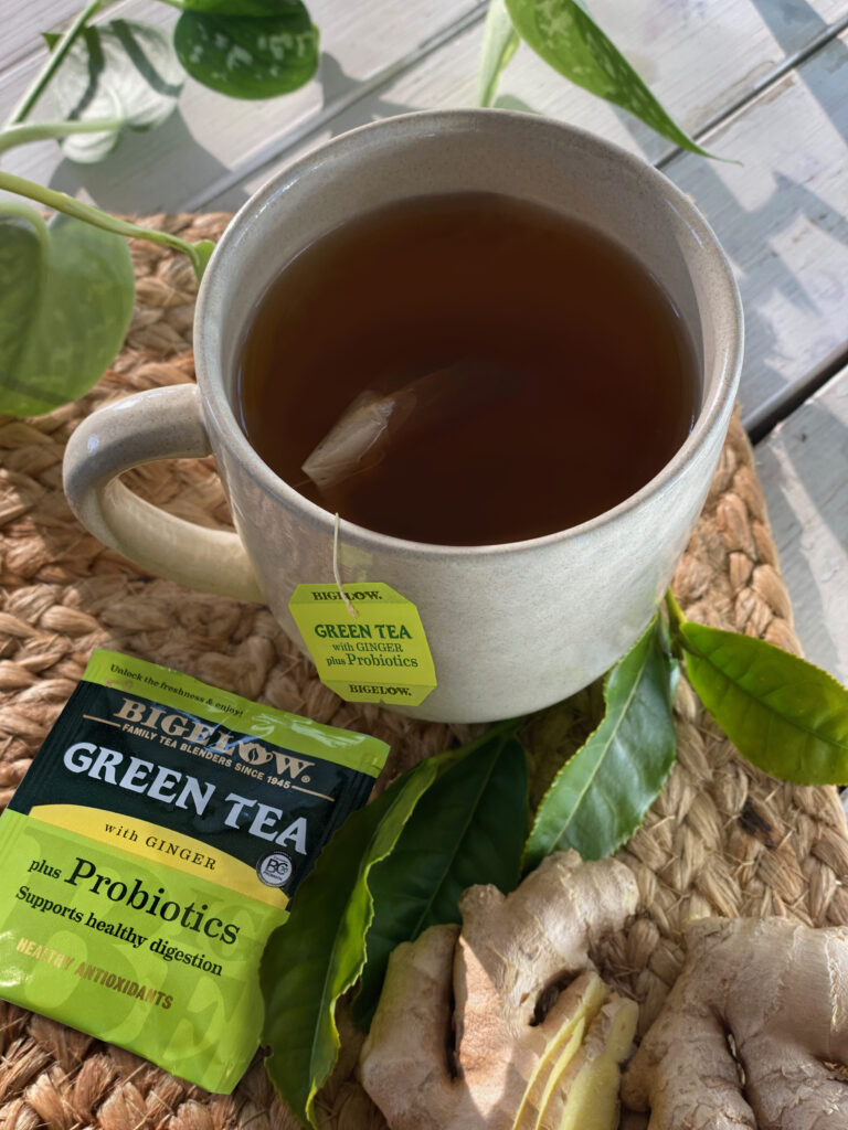 3 Reasons To Drink Bigelow Green Tea With Ginger Plus Probiotics ...